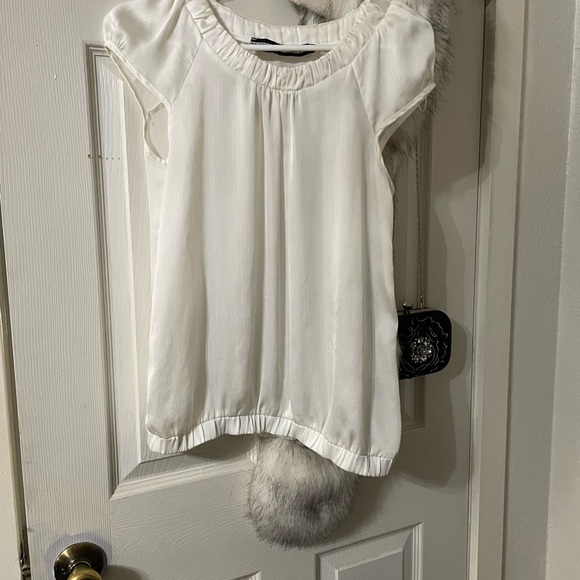 River Island Cream Silky Gorgeous Blouse - Picture 7 of 7